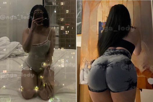 Cặp mông lớn nhẹ nhàng nhấp nháy