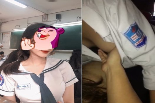 Clip sex cô học sinh BJ điêu luyện làm bạn trai ngây ngất