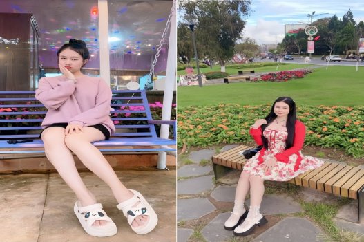 Hai lỗ bị lấp đầy khiến em chảy dâm thủy